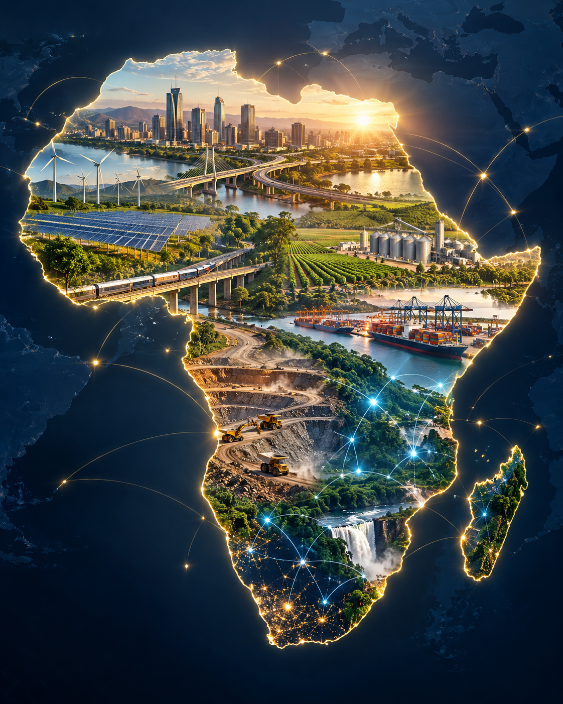 African infrastructure, energy, industry, agriculture and digital investment opportunities